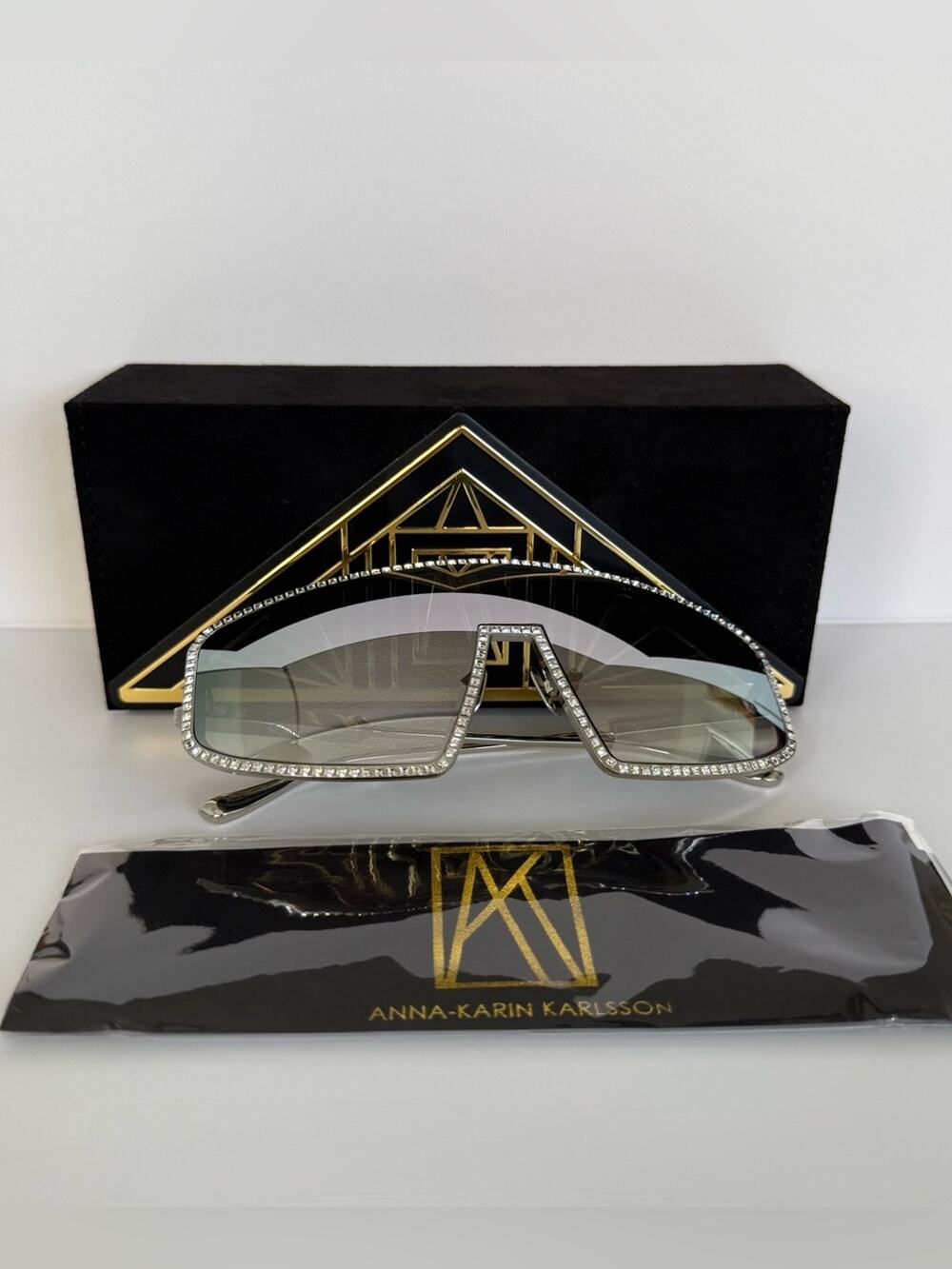 NEW!!! Anna Karin-Karlsson women mask sunglasses limited edition Retail 2600$